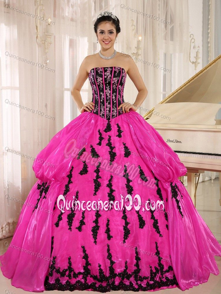 Hot pink puffy - new quinceanera dresses