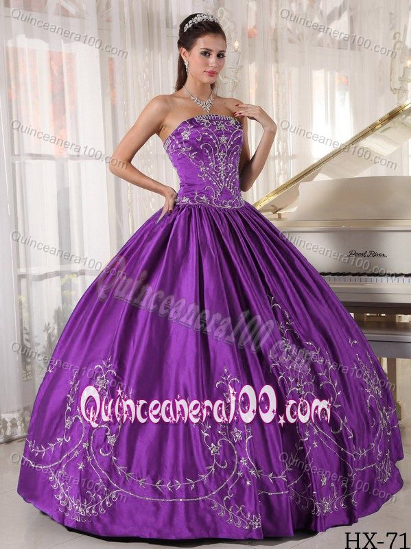 purple sweet 16 dresses
