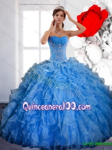 Free and Easy Ball Gown New Arrival Quinceanera Dress with Ruffles and Appliques