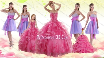 Coral Red Strapless Beading Sweet 16 Dress and Sweetheart Beading Prom Dresses and Halter Top Little Girl Dress