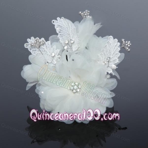 2014 Beautiful Lace and Tulle Watermelon Fascinators