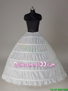 Top Seller Ball Gown Floor-length White Petticoat