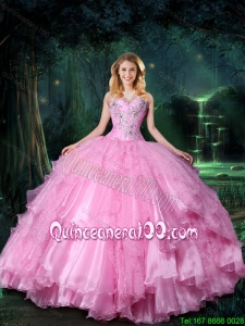 Perfect Sweetheart Quinceanera Dresses with Beading And Ruffles