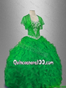 Gorgeous Sweetheart Quinceanera Gowns with Beading