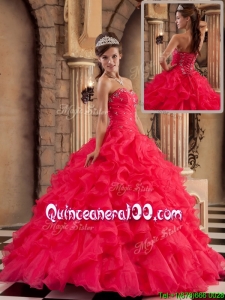 2016 Traditional Ball Gown Sweetheart Floor Length Quinceanera Dresses
