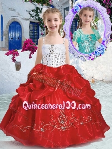 New Arrivals Spaghetti Straps Mini Quinceanera Dresses with Beading and Bubles
