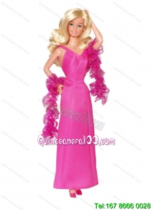 Satin Hot Pink Made to Fit the Barbie Doll