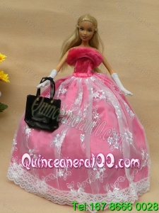 New Arrival Party Clothes Dress for Barbie Doll Girls Gift Free Shippin