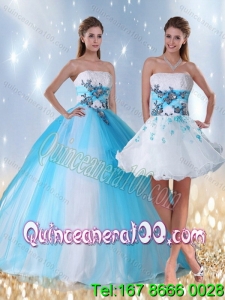 Wholesale Multi Color Quinceanera Dress with Appliques and Beading