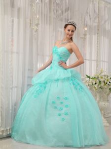 Pretty Apple Green Sweetheart Ball Gown Dresses For a Quinceanera