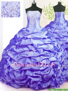 With Train Lace Up Sweet 16 Dresses Lavender and In forMilitary Ball and Sweet 16 and Quinceanera withBeading and Pick Ups Sweep Train