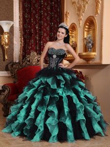 Beading and Ruffles Accent Quinceanera Gowns in Multiple Colors