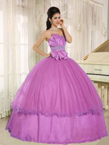 Fast Shipping Beaded Orchid formal Dress for Quince About 200