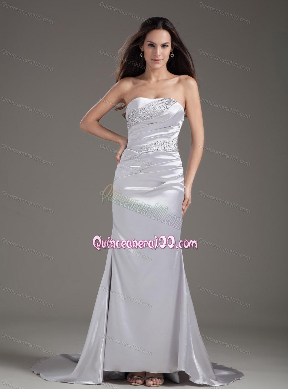 Cheap and Modern Mother of the Dresses with Beading and Ruching in ...