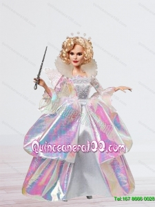 Sturning 2015 Organza Cinderella Quinceanera Doll in Multi Color
