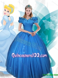 Sophisticated Ball Gown Off the Shoulder Lace Up Cinderella Quinceanera Dress