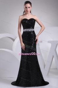 2014 The Most Popular Beading Sweetheart Mother of the Dresses in Black