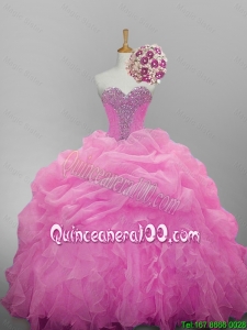 Luxurious Sweetheart Beaded Quinceanera Dresses for 2015