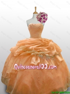 2016 Summer Perfect Quinceanera Dresses with Paillette and Ruffled Layers