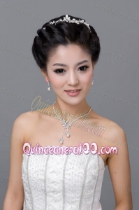 Mysterious Alloy With Rhinestone Ladies Jewelry Sets