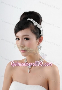 Lovely Bowknot and Butterfly Necklace And Earrings Jewelry Set