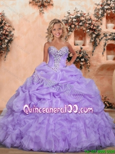 The Super Hot Baby Pink Mini Quinceanera Dresses with Pick-ups and Ruffles For 2016