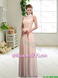 Pretty Elegant Laced and Bowknot Dama Dresses with Halter Top