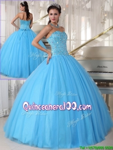 Unique Sweetheart Ball Gown Beading Sweet 16 Dresses