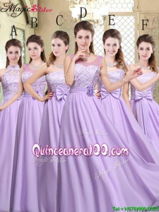 2016 Cheap Empire Lavender 2016 Bridesmaid Dresses