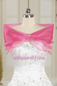 Pretty Rose Pink Wedding Party Shawls for 2014