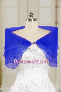 New Style Beading 2014 Shawls in Royal Blue