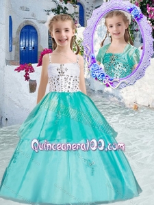 Sweet Ball Gown Mini Quinceanera Dresses with Appliques and Beading