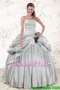 2015 Cheap Sweet 16 Dress with Strapless