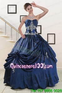 Most Popular Sweetheart Quinceanera Gowns with Appliques