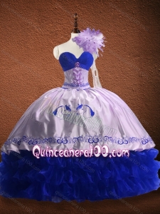 New Arrivals Ruffled Layers and Patterned Red Custom Made Quinceanera Dresses in Organza and Taffeta