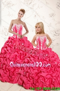 Classical Ball Gown Sweetheart Princesita Dresses with Appliques