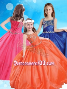 New Arrivals Square Puffy Skirt Mini Quinceanera Dress with Beading