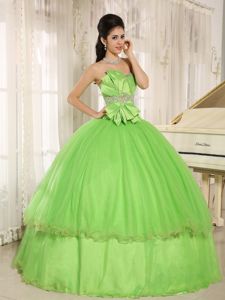 Pick-ups and Ruffles Strapless Dresses Quinceanera Custom Made