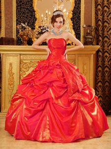Breathtaking Hand Made Flowers Quinces Dresses with Pick-ups
