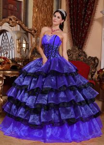 Chic Multi-colored Sweetheart Ruched Bust Tiered Dress for Quince