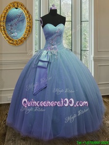 Inexpensive Purple Sleeveless Tulle and Sequined Lace Up Quinceanera Dress forMilitary Ball and Sweet 16 and Quinceanera