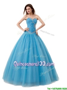 Amazing Sleeveless Beading and Ruching Lace Up Quinceanera Dresses