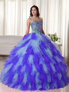 Fast Shipping Appliqued Multi-color Quinceanera Party Dresses for Kate Winslet