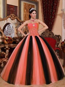 Beading Ruches Accent Sweetheart Quinceanera Dress in Multiple Colors