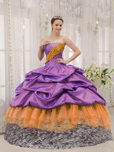 Pick ups Zebra Print Quinceanera Dresses Gowns in Multiple Colors