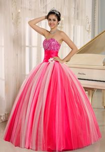 Multi-color Sweetheart Tulle Quinceanera Gown Dresses New Arrival